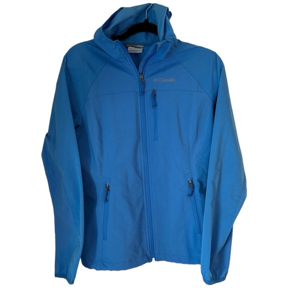 Size S, Columbia, spring/fall wear hoodie,, blue - Picture 1 of 9
